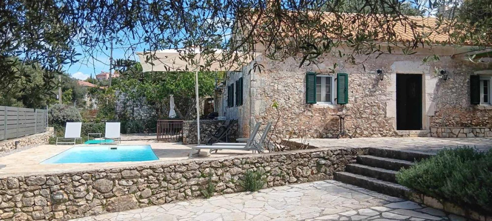 Private Villa Demetra 1768 With Pool - Close To Фискардо Екстериор снимка
